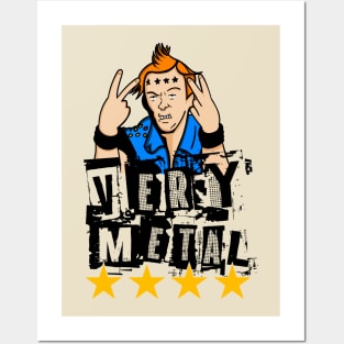 Vyvyan Very Metal Posters and Art